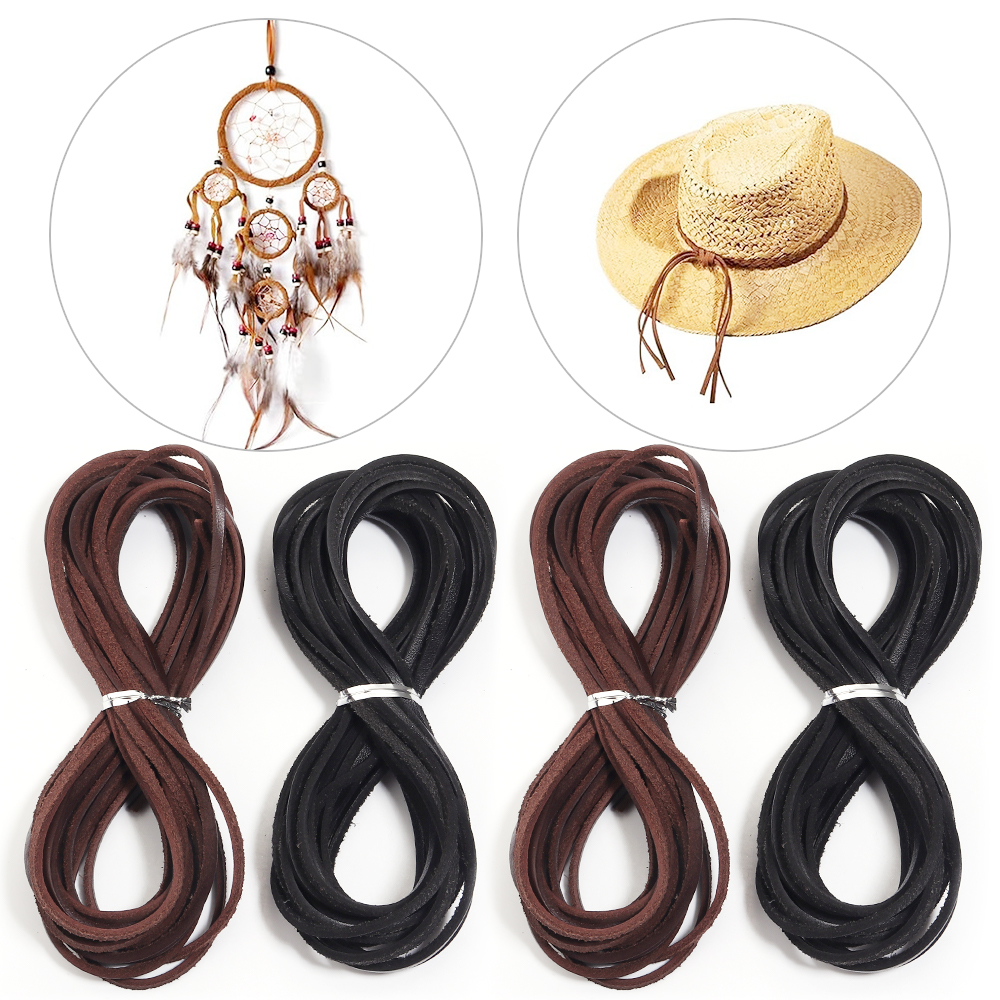 5yards 3mm Genuine Cow Leather - Vintage Collectibles For Sale review and price