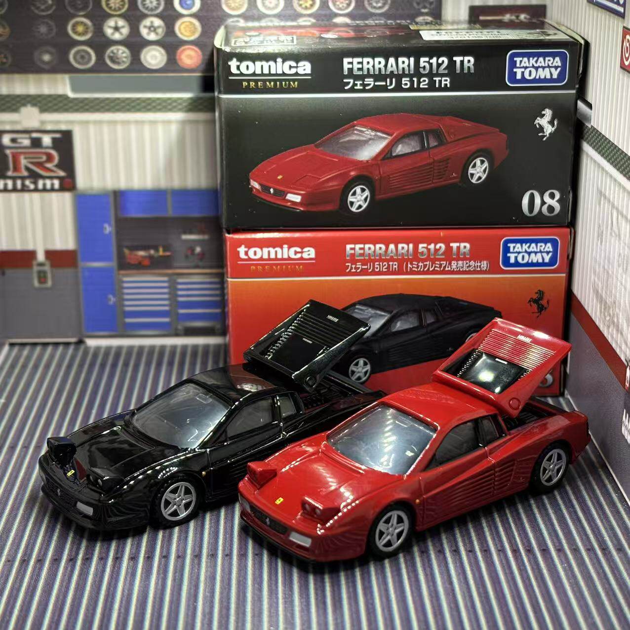 Takara Tomica Premium 08 Ferra - Vintage Collectible Model Cars review and price