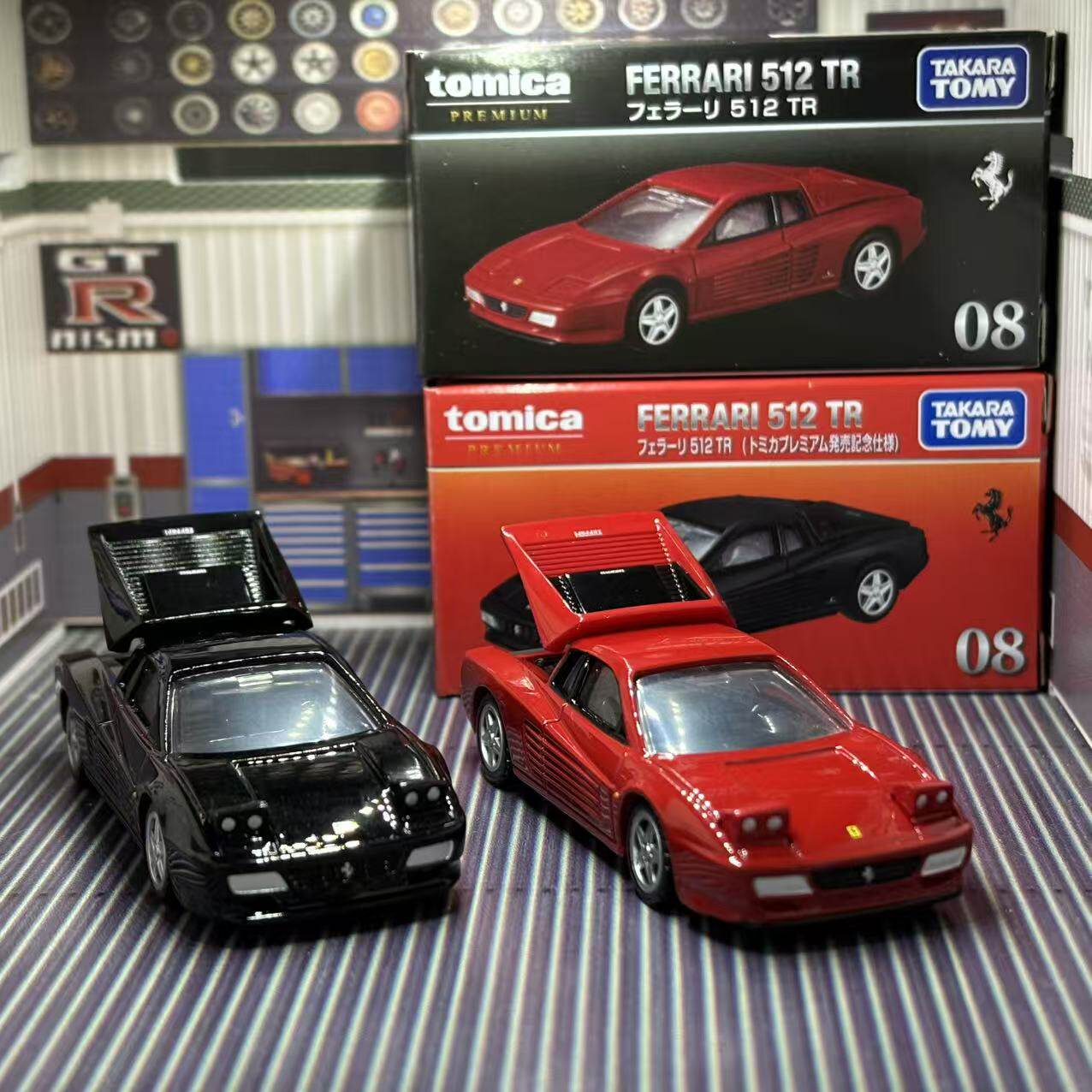 Takara Tomica Premium 08 Ferra - Vintage Collectible Model Cars review and price