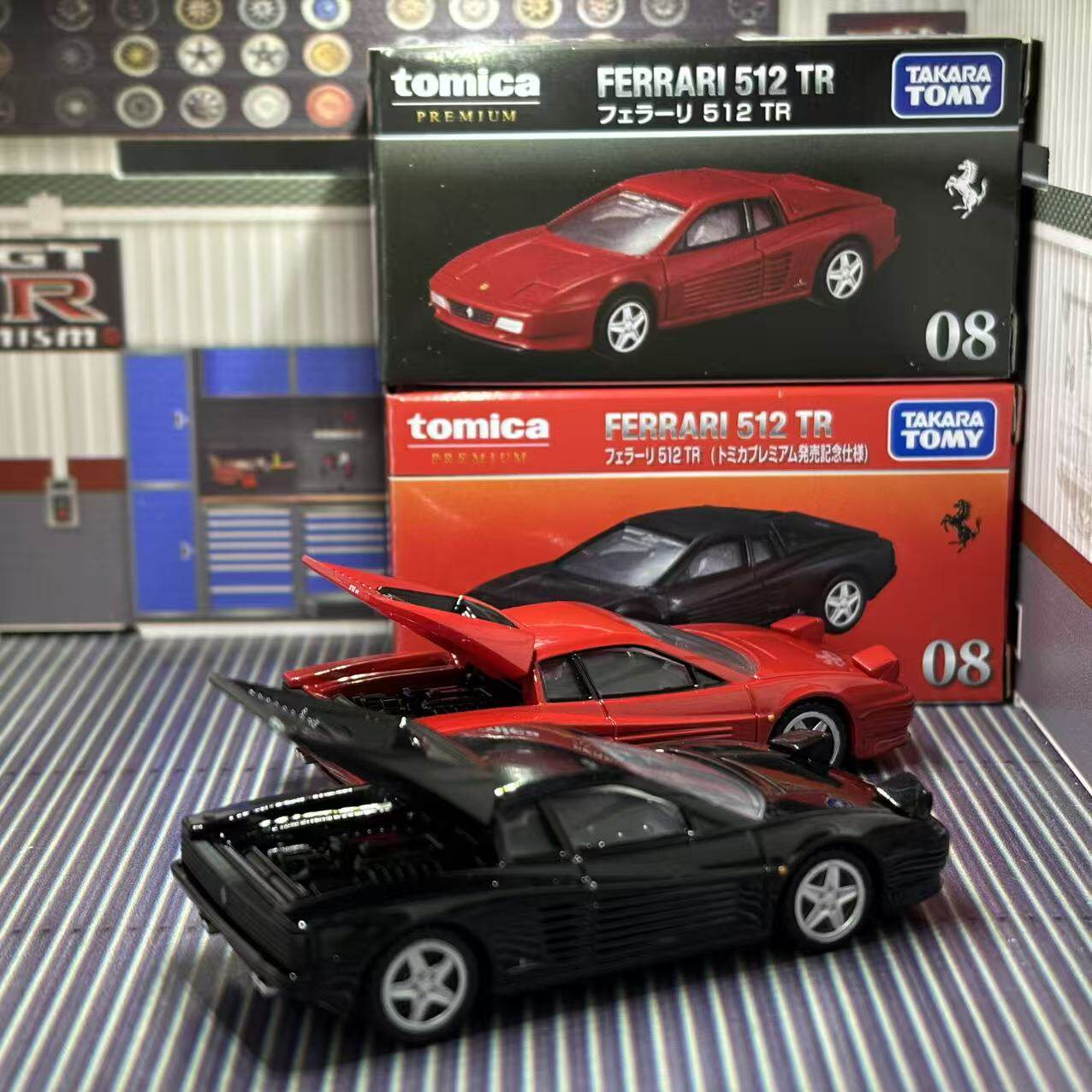 Takara Tomica Premium 08 Ferra - Vintage Collectible Model Cars review and price