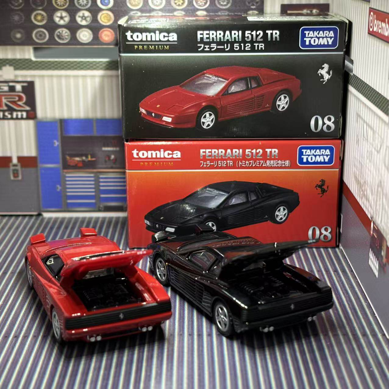Takara Tomica Premium 08 Ferra - Vintage Collectible Model Cars review and price