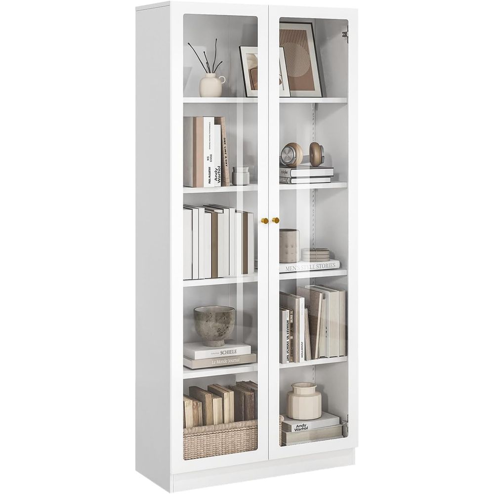 70.87 Tall Metal Bookshelf, 5- - Collectible & Vintage Dolls For Wedding review and price