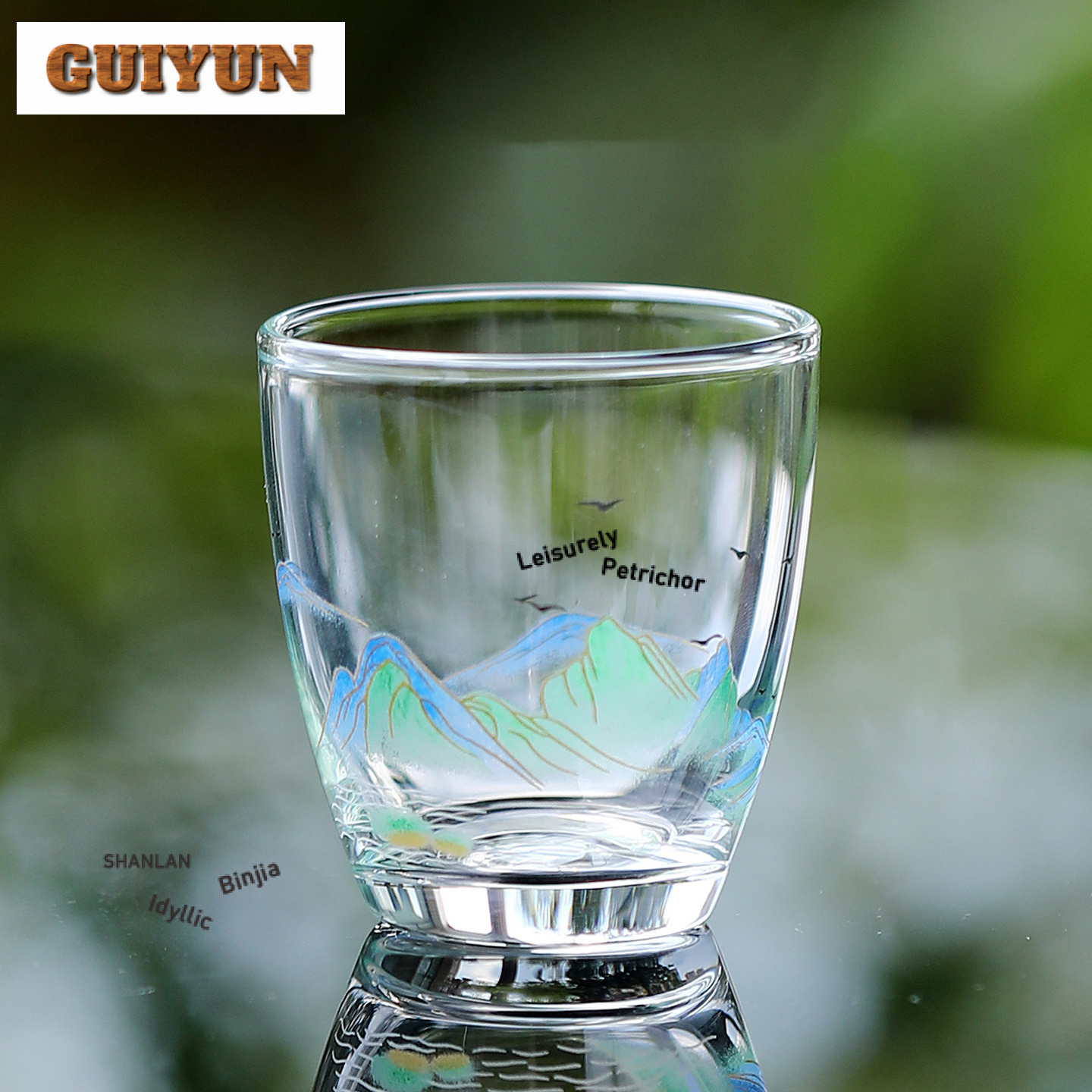 50ml Thickened Glass Teacup Vi - Vintage Collectible Glass review and price