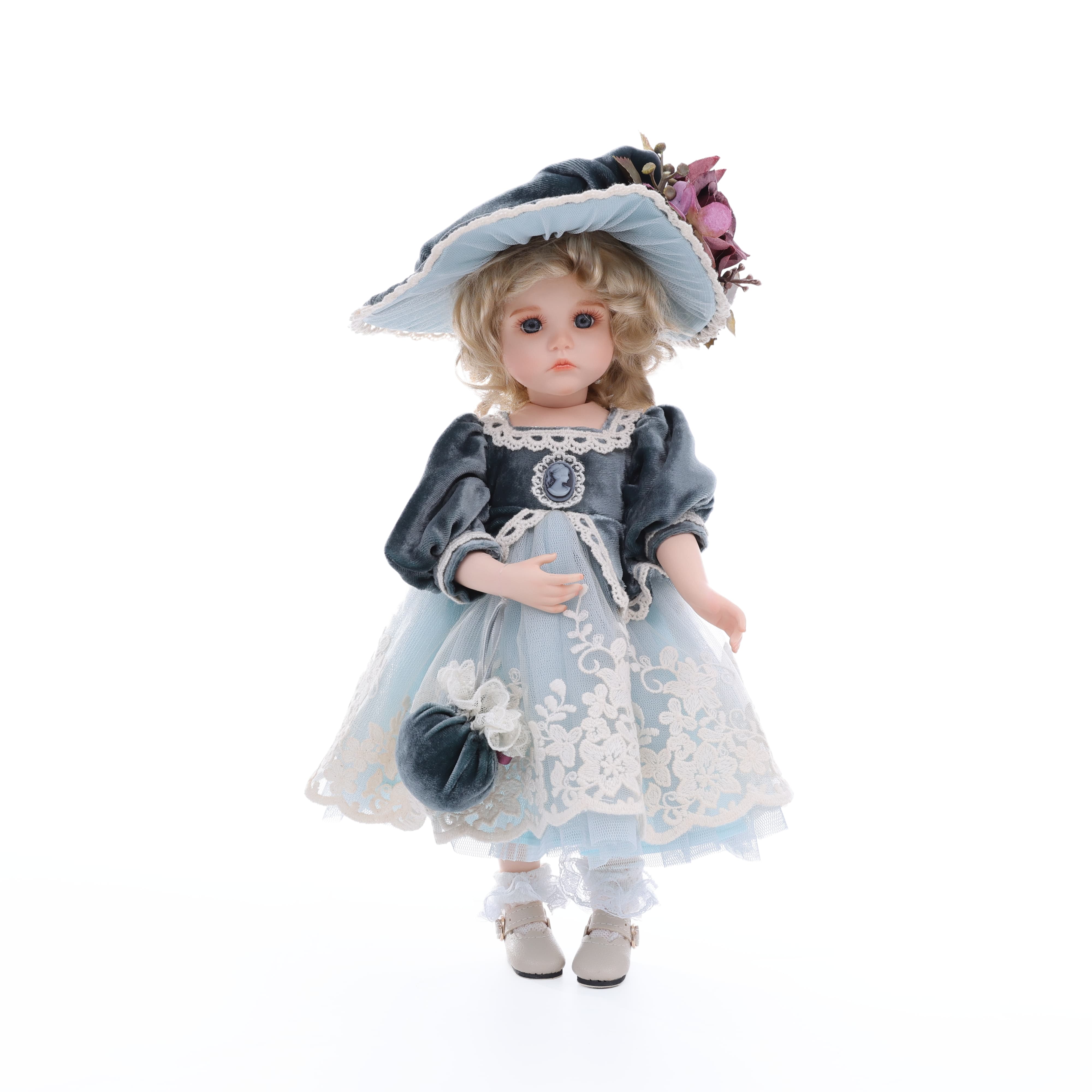 Cloveray 13inch Full Porcelain - Vintage Collectible Porcelain Dolls review and price