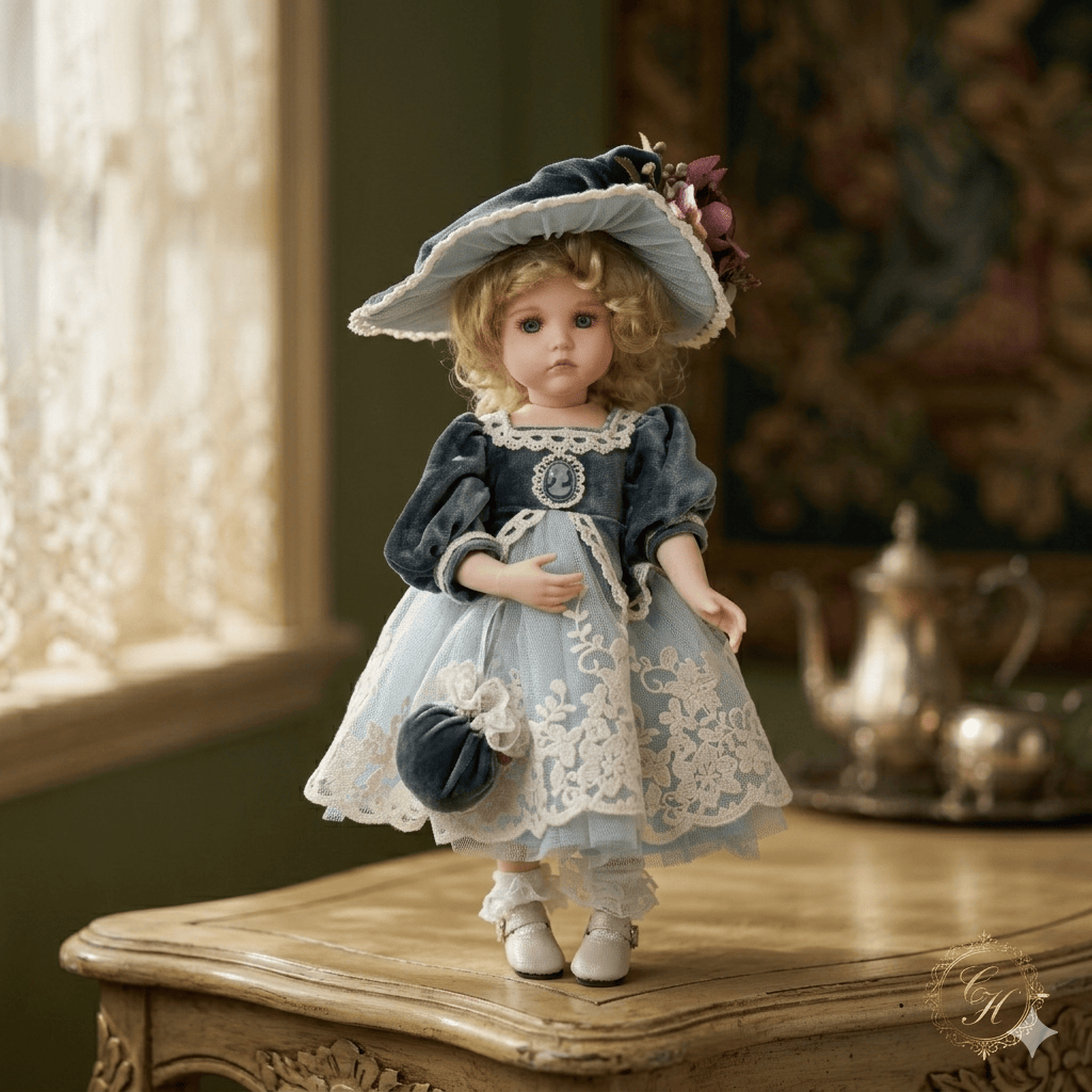 Cloveray 13inch Full Porcelain - Vintage Collectible Porcelain Dolls review and price