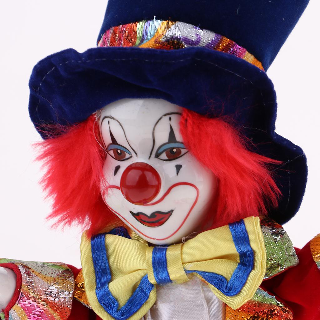 Handcrafted Porcelain Clown Do - Vintage Collectible Porcelain Dolls review and price