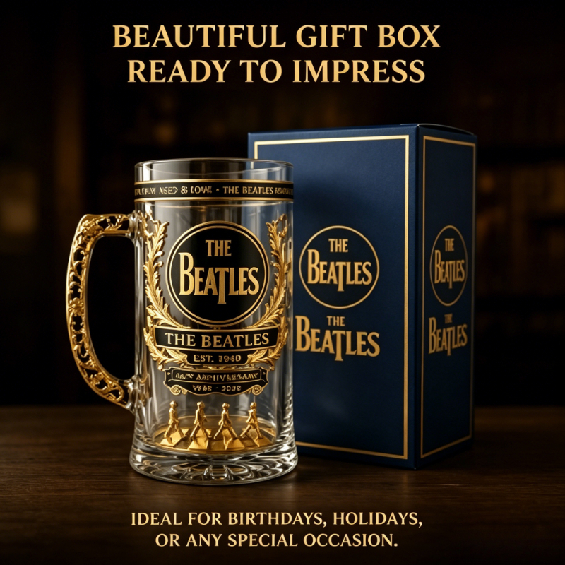 The  Beatles 66th Anniversary  - Vintage Collectible Glass review and price