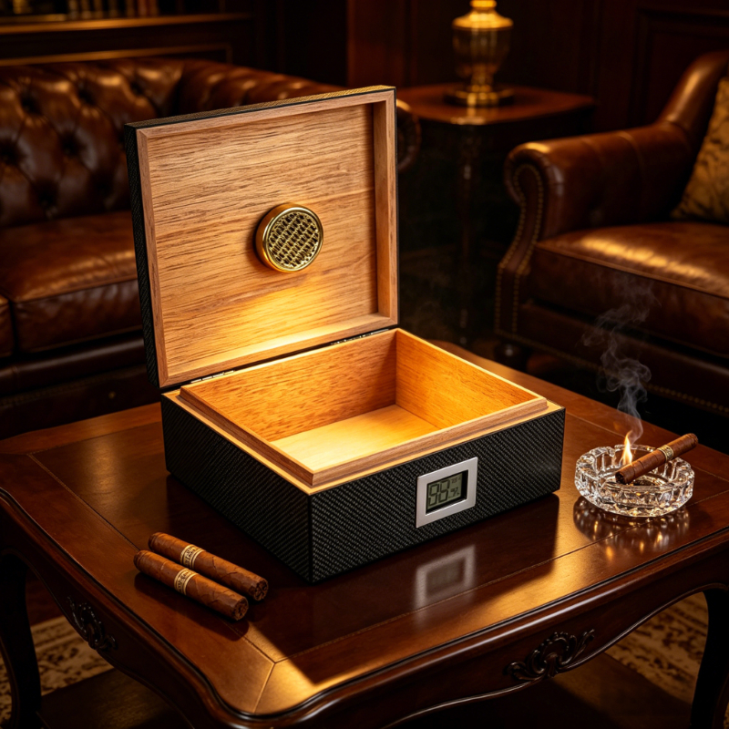 Cigar Humidor Holds 55 Cigars  - Collectible & Vintage Dolls For Wedding review and price
