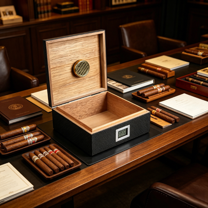 Cigar Humidor Holds 55 Cigars  - Collectible & Vintage Dolls For Wedding review and price