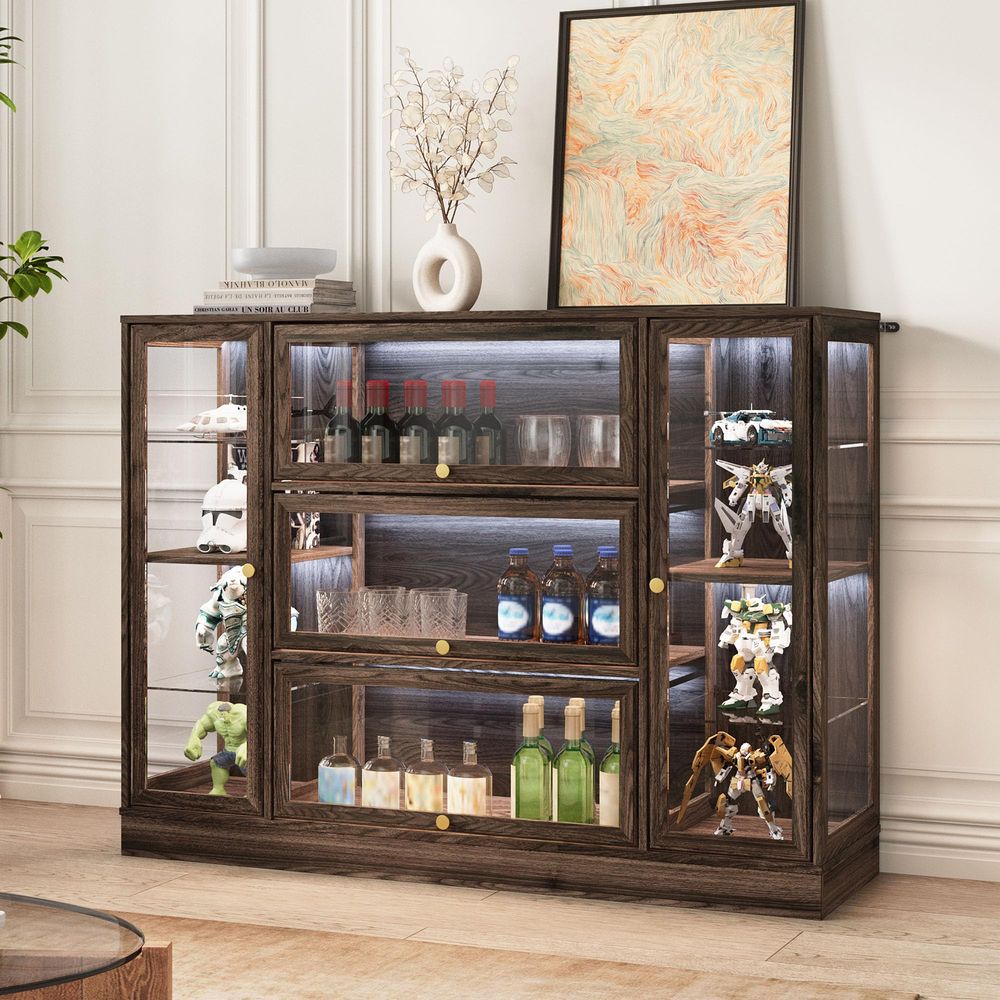 Cabinet with Acrylic Glass Doo - Collectible & Vintage Dolls For Wedding review and price