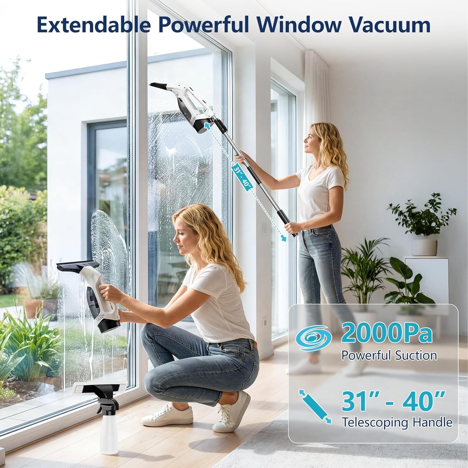 2000Pa Handheld Window Vacuum  - Collectible & Vintage Dolls For Wedding review and price