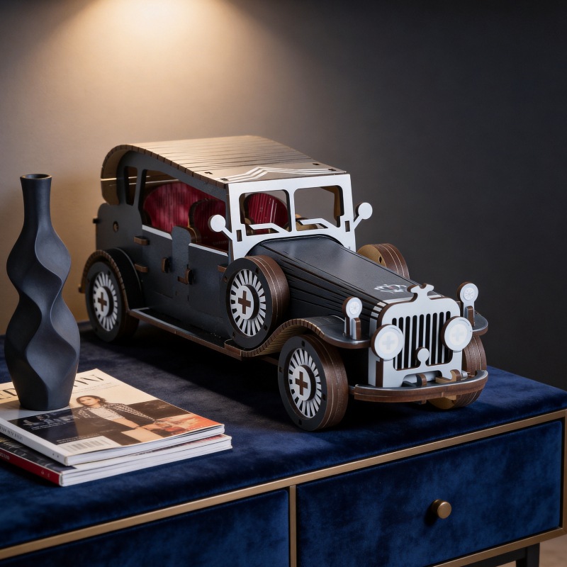 DIY 3D Wooden Vintage Classic  - Vintage Collectible Cars review and price