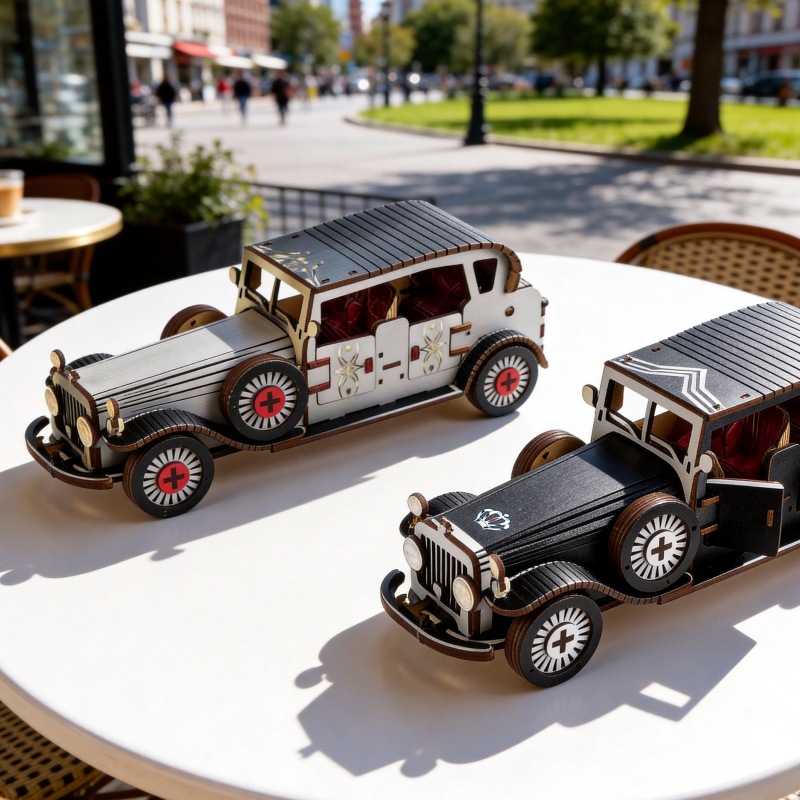 DIY 3D Wooden Vintage Classic  - Vintage Collectible Cars review and price