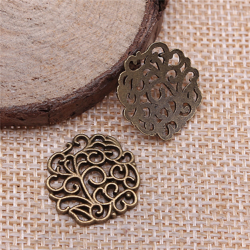 10pcs 18x18mm 2 Colors Antique - Vintage Collectibles For Sale review and price