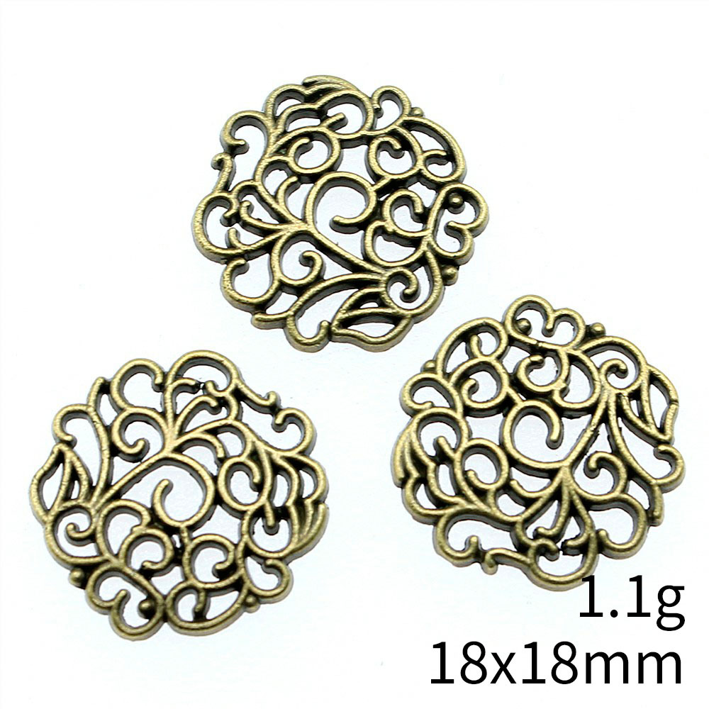 10pcs 18x18mm 2 Colors Antique - Vintage Collectibles For Sale review and price