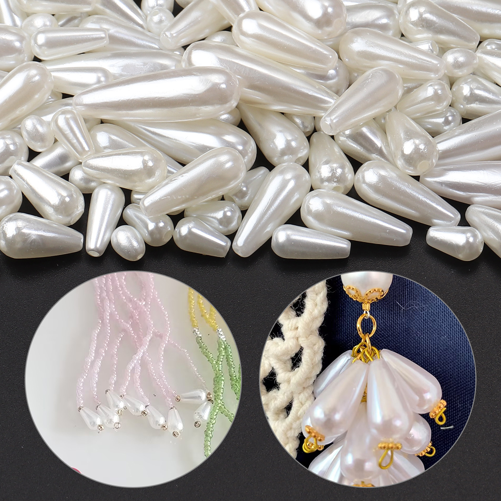 30-500pcs/lot Biege Waterdrop  - Vintage Collectibles For Sale review and price