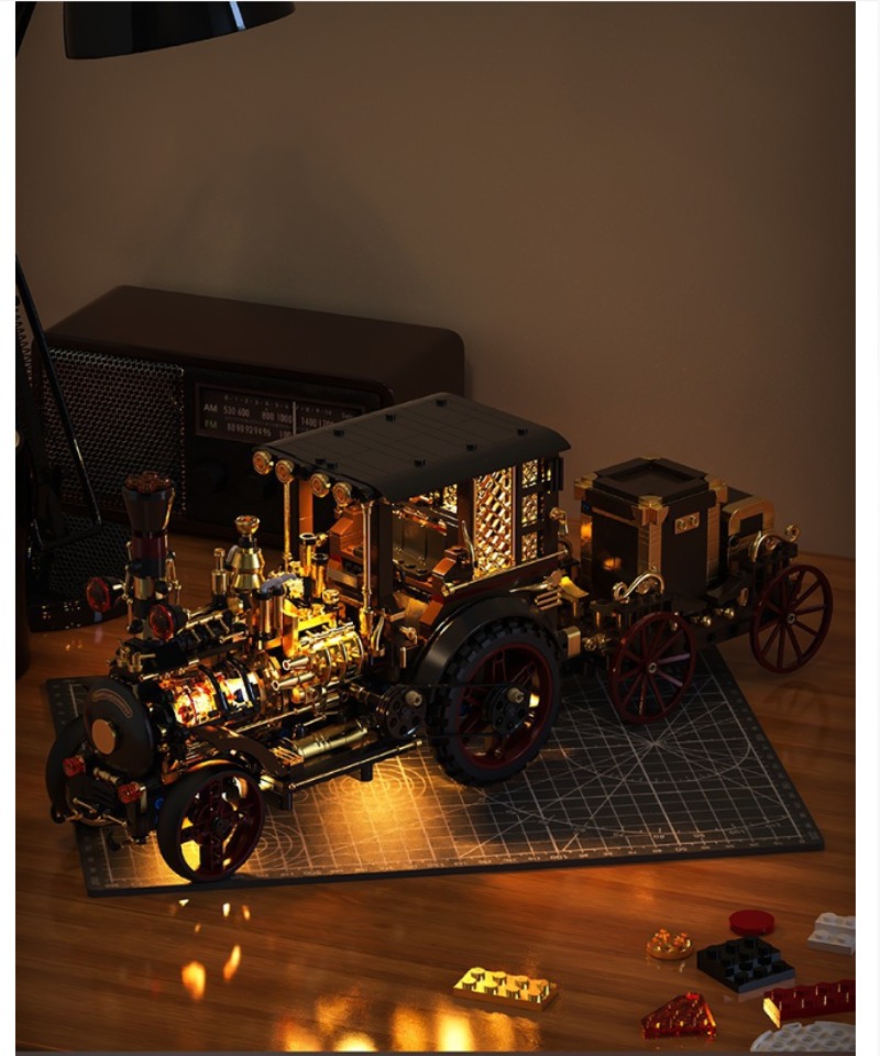 Creative 1331Pcs Vintage Mecha - Vintage Collectible Cars review and price