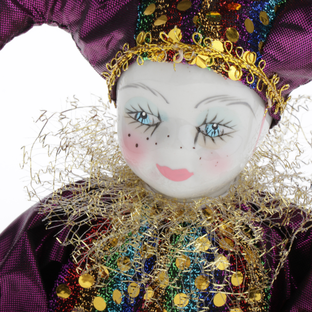 Porcelain Clown Doll Collectib - Vintage Collectible Porcelain Dolls review and price