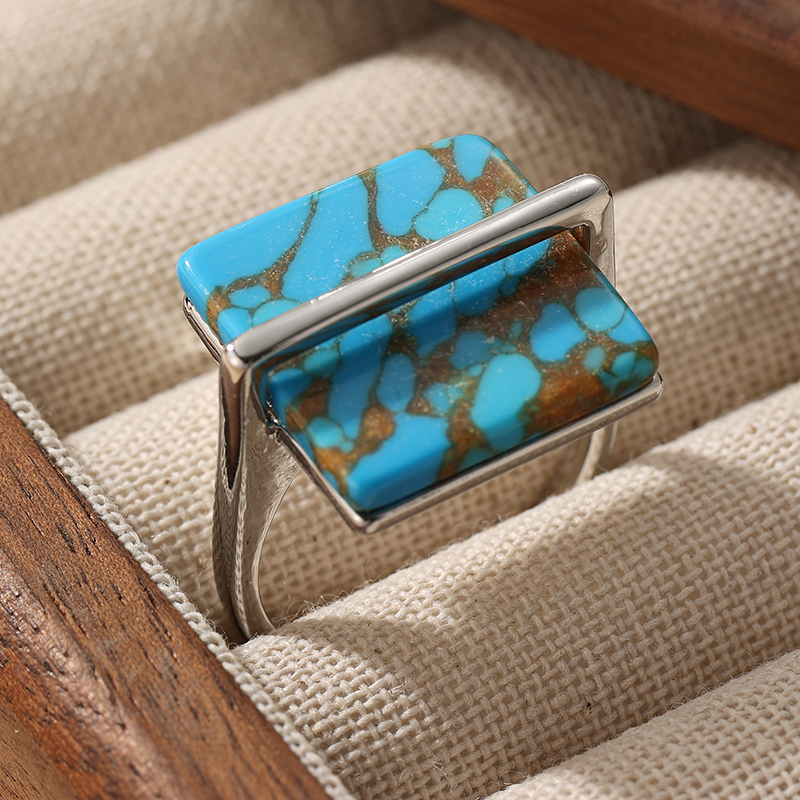 Vintage Square Statement Ring  - Vintage Collectibles For Sale review and price