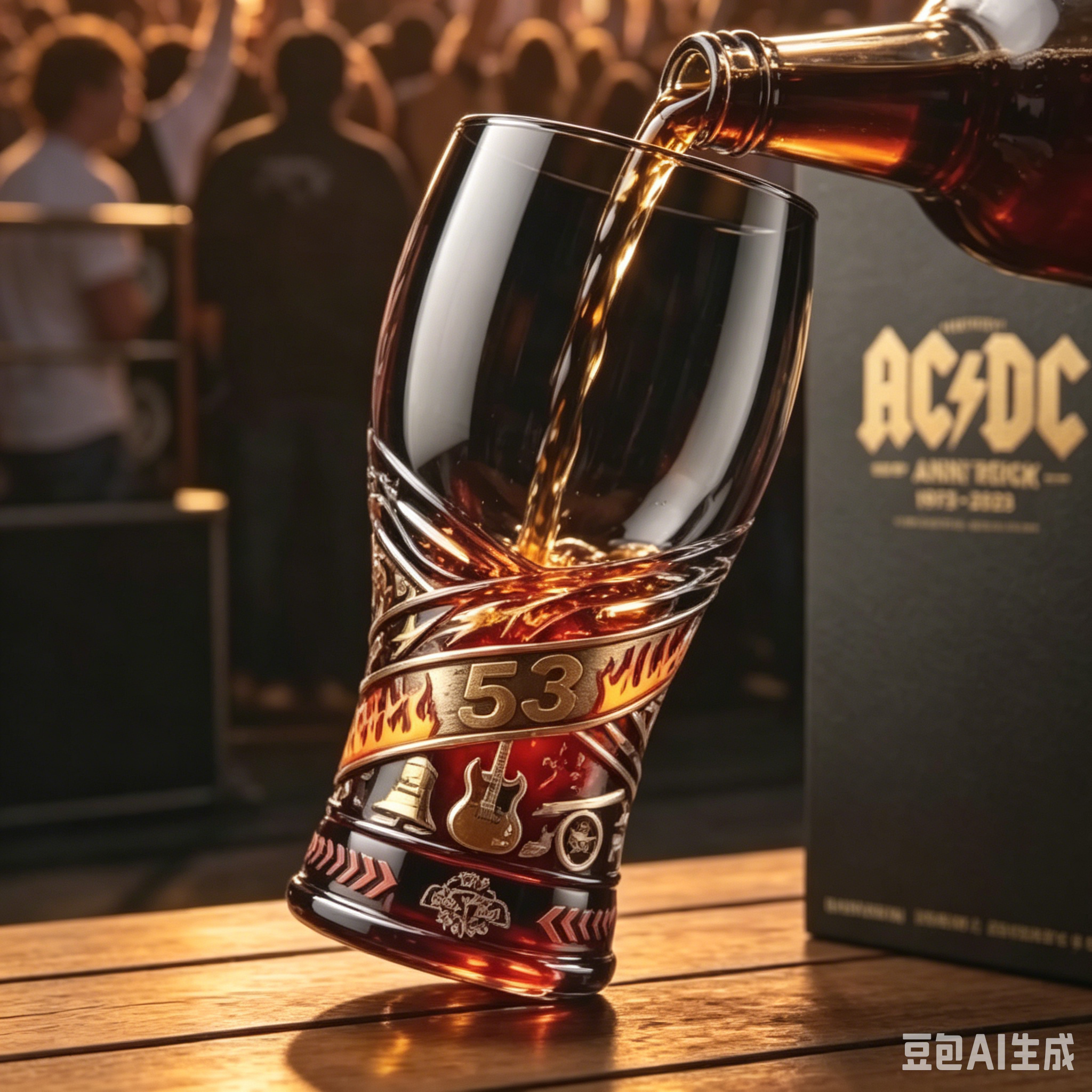 53rd Anniversary Classic Rock  - Vintage Collectible Glass review and price