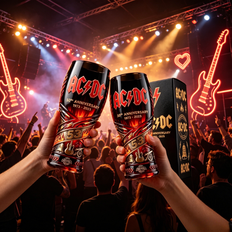 53rd Anniversary Classic Rock  - Vintage Collectible Glass review and price