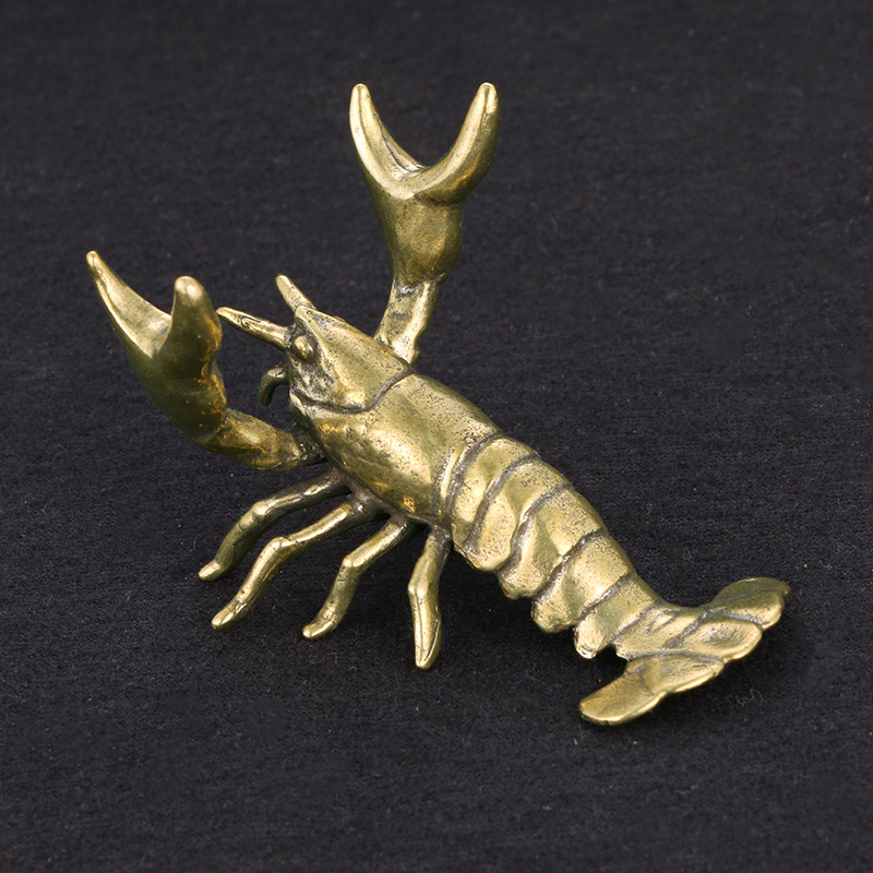Hot ! Solid Brass Crayfish Orn - Vintage Collectible Furniture review and price