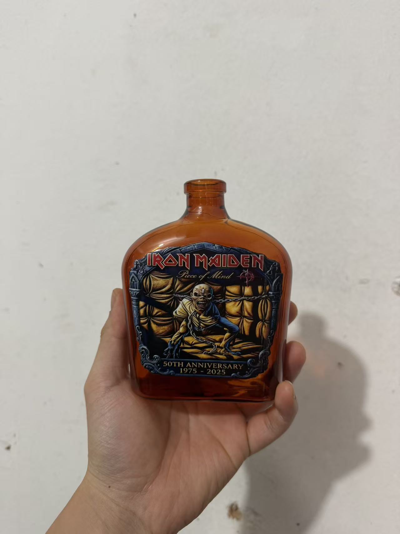 Vintage Rock Themed Mummy Scul - Vintage Collectible Glass review and price
