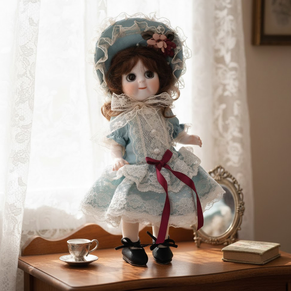 Cloveray 8 inch Movable Joints - Vintage Collectible Porcelain Dolls review and price