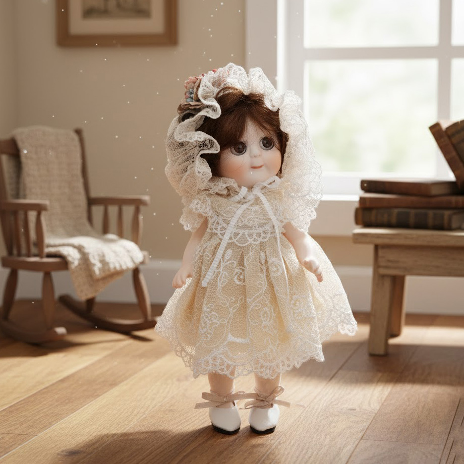 Cloveray 8 inch Movable Joints - Vintage Collectible Porcelain Dolls review and price
