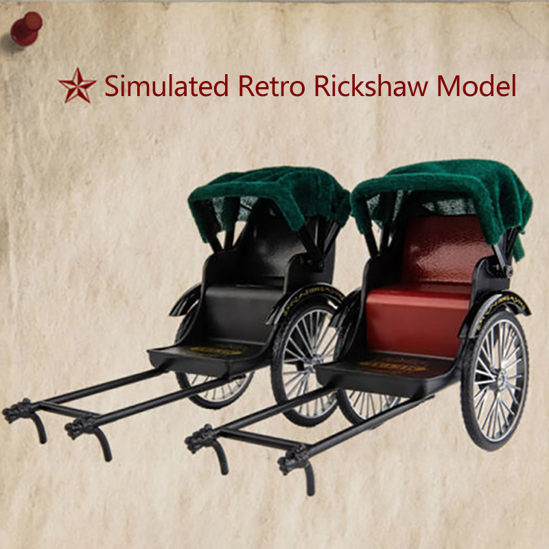 Mini Simulated Retro Rickshaw  - Vintage Collectible Model Cars review and price