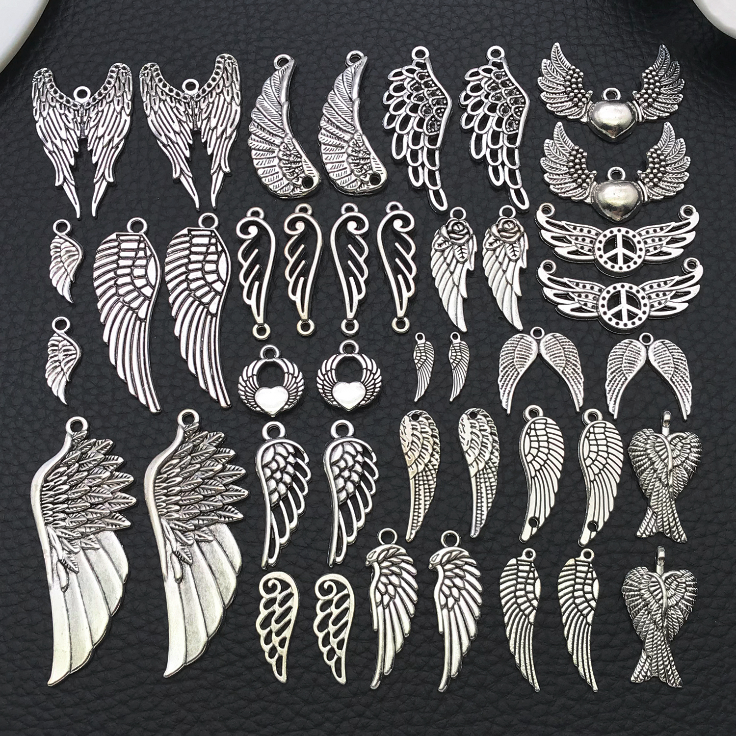 Angel Wing Charms, New 22/42 P - Vintage Collectibles For Sale review and price