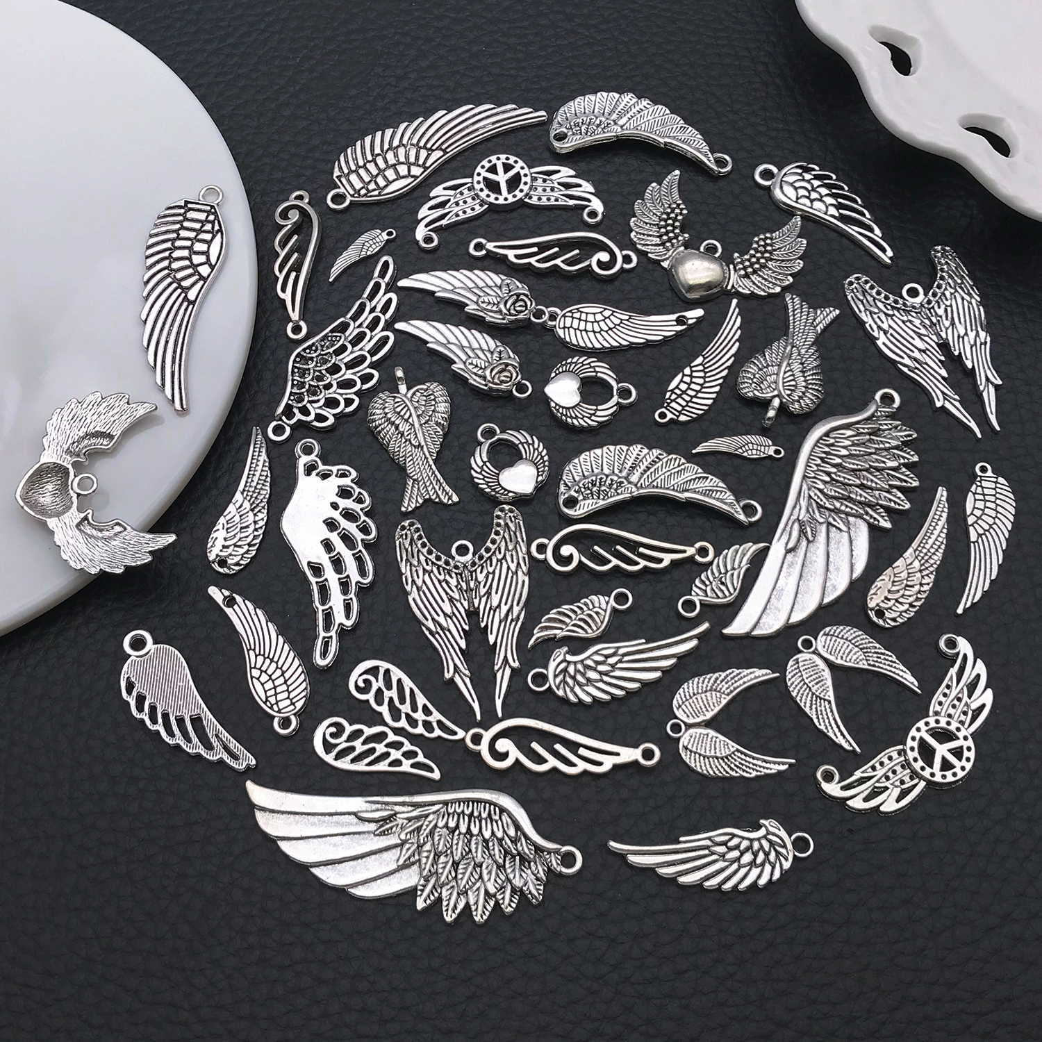Angel Wing Charms, New 22/42 P - Vintage Collectibles For Sale review and price