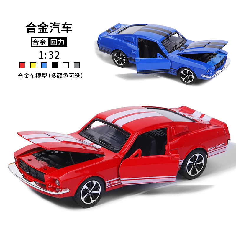 1:32 Diecast Alloy Ford Mustan - Vintage Collectible Model Cars review and price