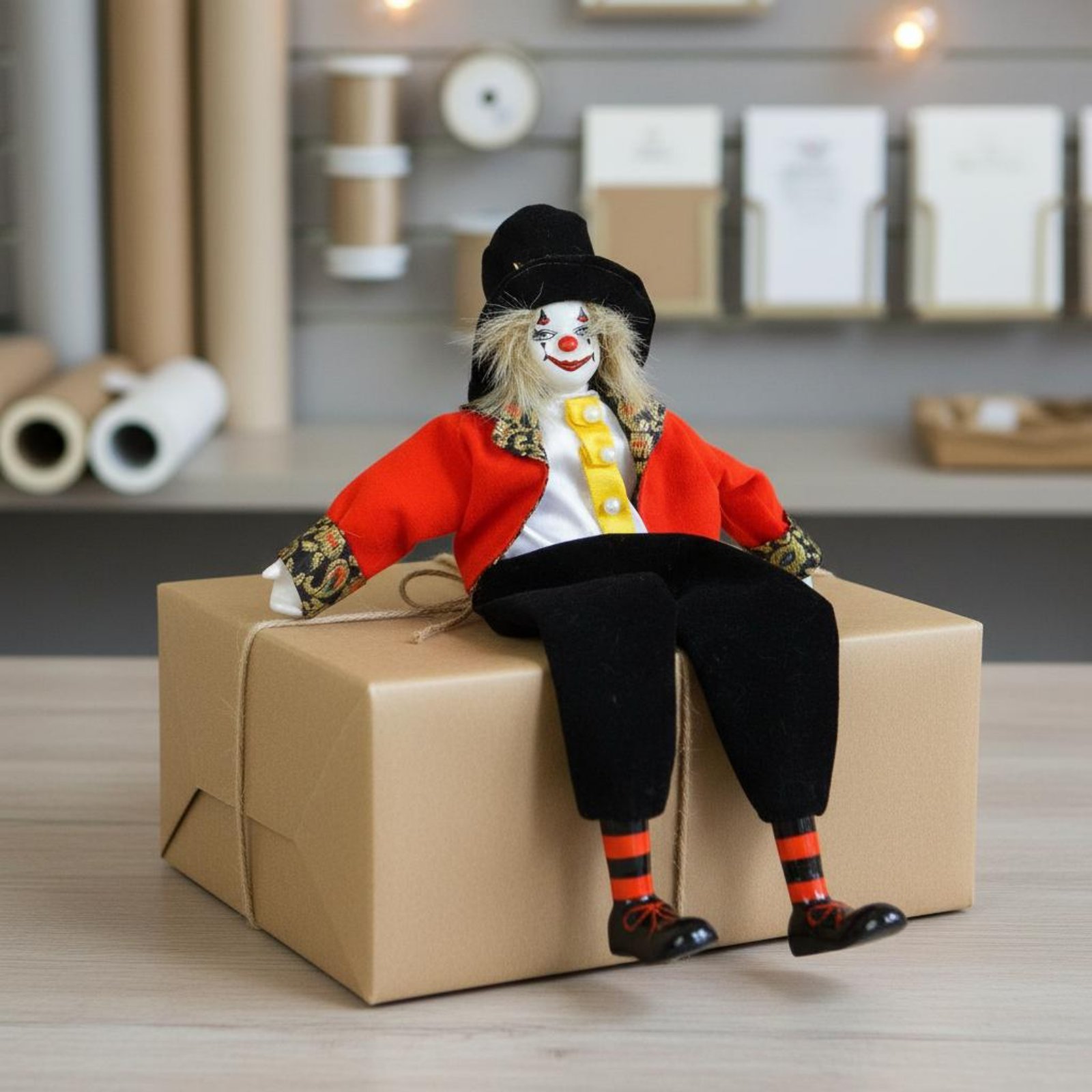 Soft Leg Clown Doll Collectibl - Vintage Collectible Porcelain Dolls review and price