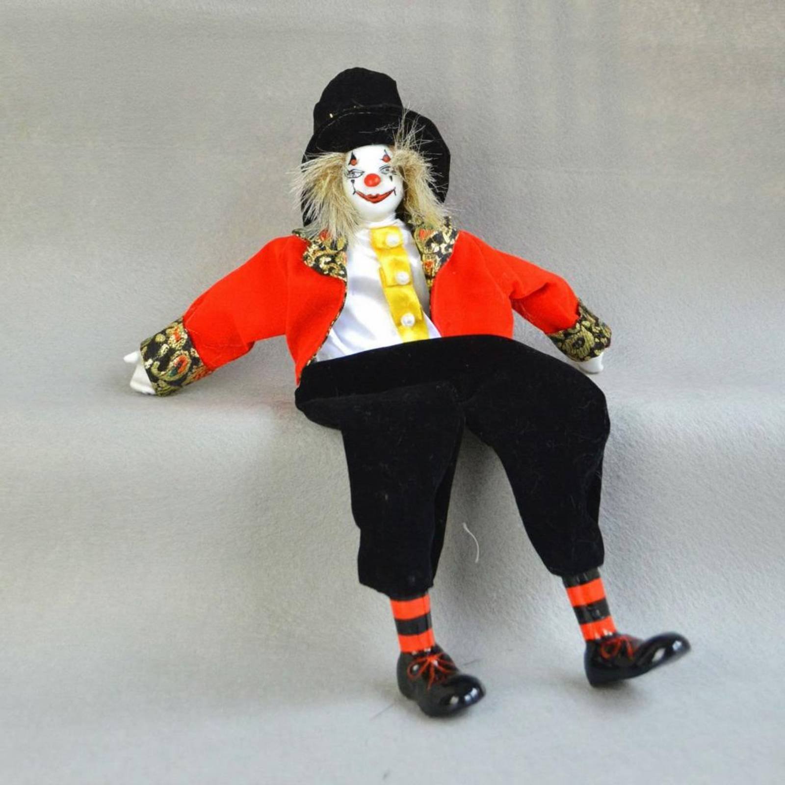 Soft Leg Clown Doll Collectibl - Vintage Collectible Porcelain Dolls review and price