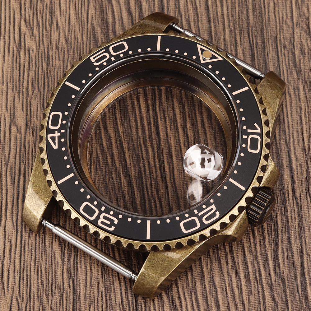For NH35 Cases PVD Bronze Retr - Vintage Watch Crystal review and price