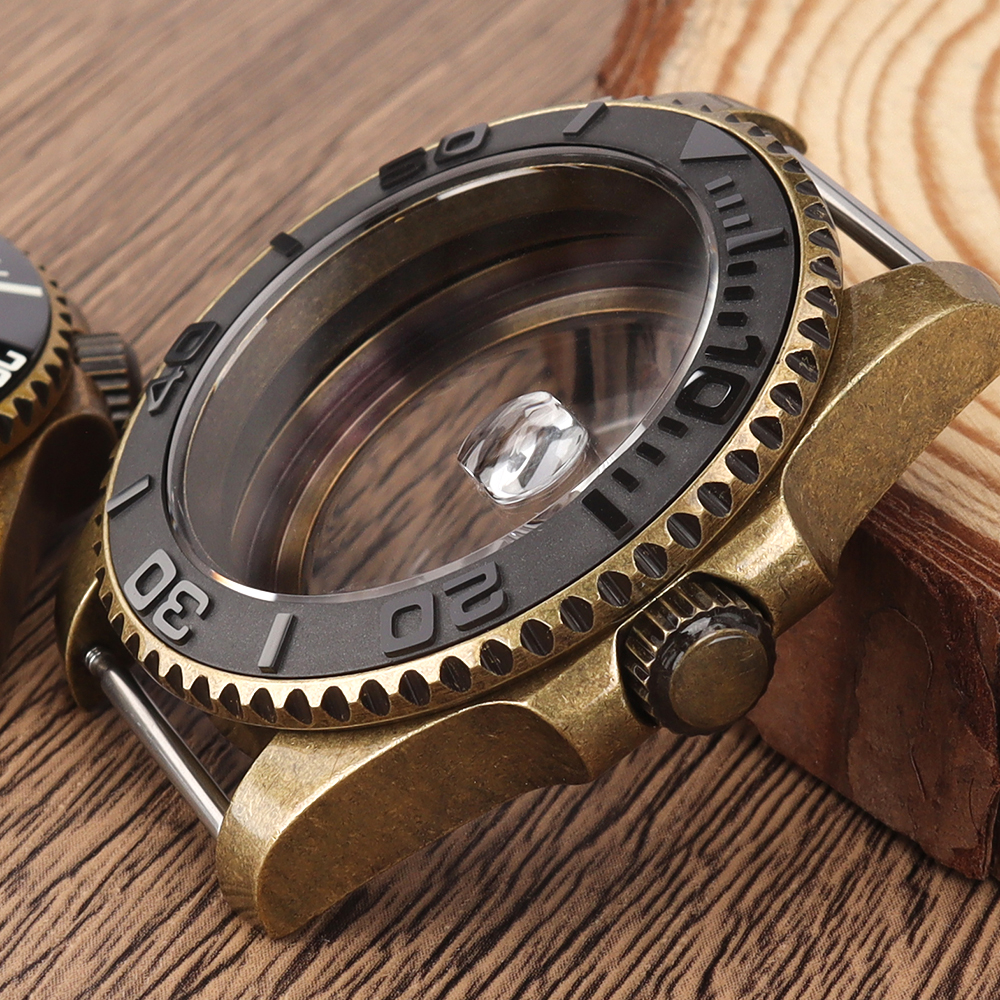 For NH35 Cases PVD Bronze Retr - Vintage Watch Crystal review and price