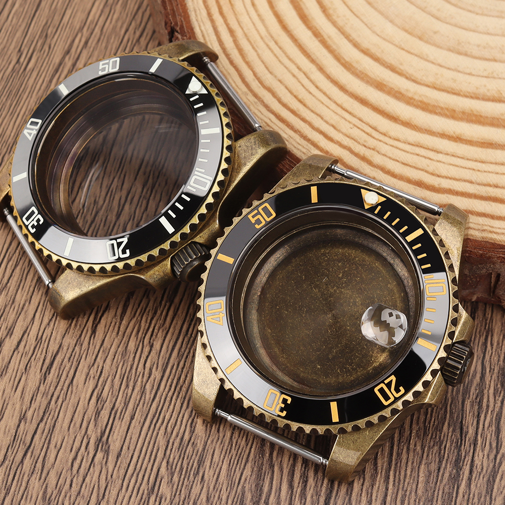 For NH35 Cases PVD Bronze Retr - Vintage Watch Crystal review and price