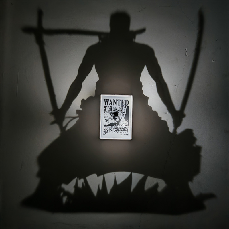 Bandai One Piece Zoro Wall Lam - Vintage Collectible Figurines review and price