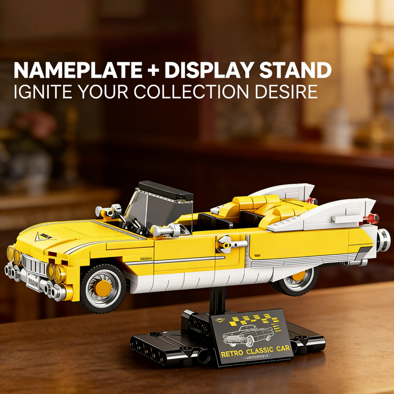 Yellow Vintage Convertible Car - Vintage Collectible Model Cars review and price